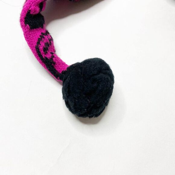 Vintage Disney Mickey Faces Pom Pom Nightcap Cap - Picture 7 of 9